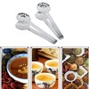 4PCS Tea Bag Squeezer Tongs, Stainless Steel Tea Bag Tongs