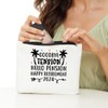 Retirement Gift for Woman Funny Makeup Bag 2024 Retirement Gifts