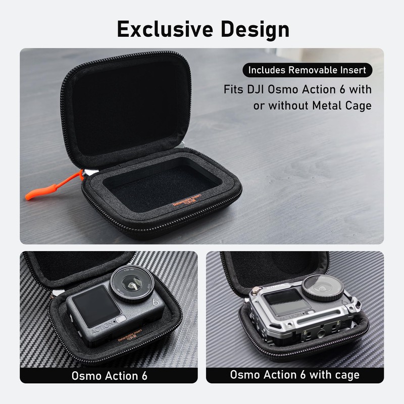 CYNOVA Camera Carrying Case for DJI Osmo Action 6 Cage