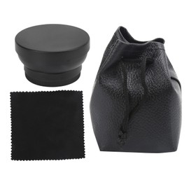 Optical Glass 0.45x WideAngle Black Additional Lens for 49mm Camera Lens/62mm Filter