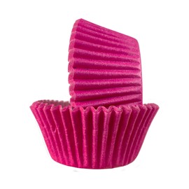Regency Wraps Greaseproof Baking Cups, Solid Hot Pink, Standard, 40 Count