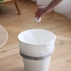 MinniLove Garbage Bags, Handle-type Drawstring, 60 Pieces, Translucent, Large Capacity,