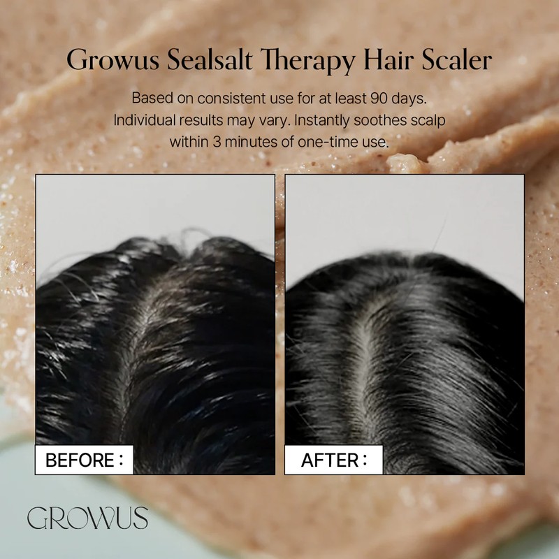 GROWUS [GROWUS]Sea Salt Therapy Scalp Scaler 250g