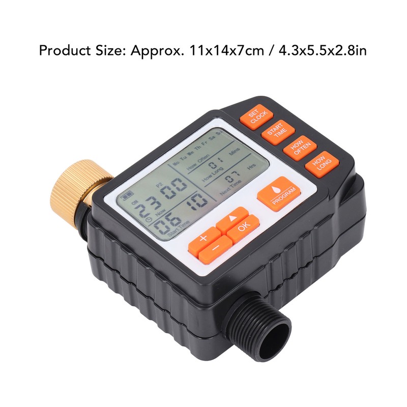 Sprinkler Timer Accurate Control 3‑8 Bar Eco Friendly Automatic Watering