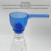 Long Handle Scoop for Measuring Coffee, Convenient Clear Measuring Cup,