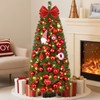 MARTINE MALL Pre-Decorated 3FT Small Christmas Tree with 50 LED