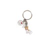 [emilystyle] Dog Key Chain with Bell with Bone Charm Bone