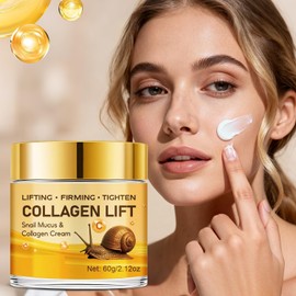 Crema de colágeno con moco de caracol – Hidratación profunda y piel firme