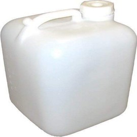 Hedpak Hedpak-5-Gal 5 gallon plastic carboy with handle-BPA Free & Food Grade, White