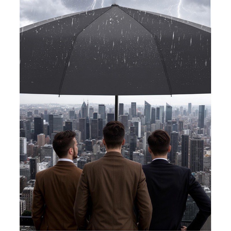 Meichoon Upgrade Super Large Size Umbrella for 3-4 Person Enhanced