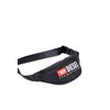 Diesel X09554P5480 Unisex Fabric Belt Bag, Black