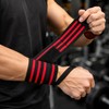 Weightlifting Wrist Wraps for Strength Training – Adjustable Elastic Wrist