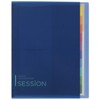 Maruman F584-02 Loose Leaf Binder, A4, Session, 30 Holes, Blue