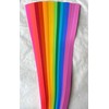 1/4" Rainbow Paper Strips for German, Froebel, Moravian Stars &