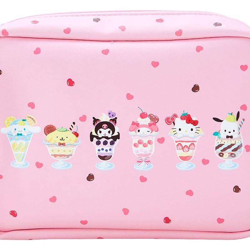 Sanrio 253791 Sanrio Characters Pouch (Sanrio Parfait)