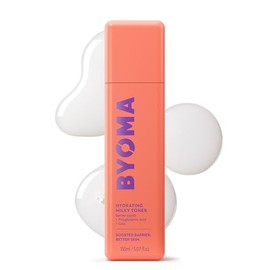 BYOMA Tónico lechoso hidratante - Tónico luminoso y ultrahidratante para la cara - Alivia la piel, bloquea la humedad, reduce el enrojecimiento - Repa