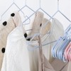 Premium Rubber Coated Metal Hangers - Heavy Duty - Space