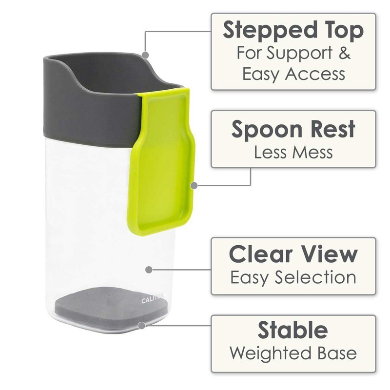 Kitchen Utensil Holder Storage Pot Kitchen Tools Organiser with Spoon