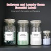 HVSWLY Laundry Labels for Jars,36PCS Laundry Stickers Labels for Containers,Minimalist