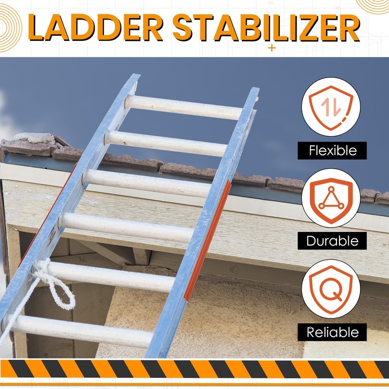 Briwooody Ladder Stabilizer for Gutters and Roof Ladder Safety Covers