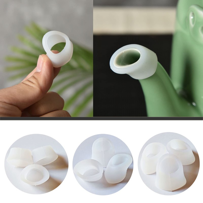 Teapot spout protectors，Silicone teapot spout cover sleeve leak-proof drip-proof teapot