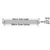 Premium Trickle Slot Vent for uPVC Double Glazing Window -