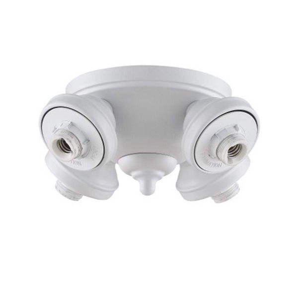 Fanimation F4MW Myfanimation 4-Light Fitter, Matte White