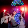 2 Pcs Clacking Fans for Line Dancing, Clapping Hand Fans