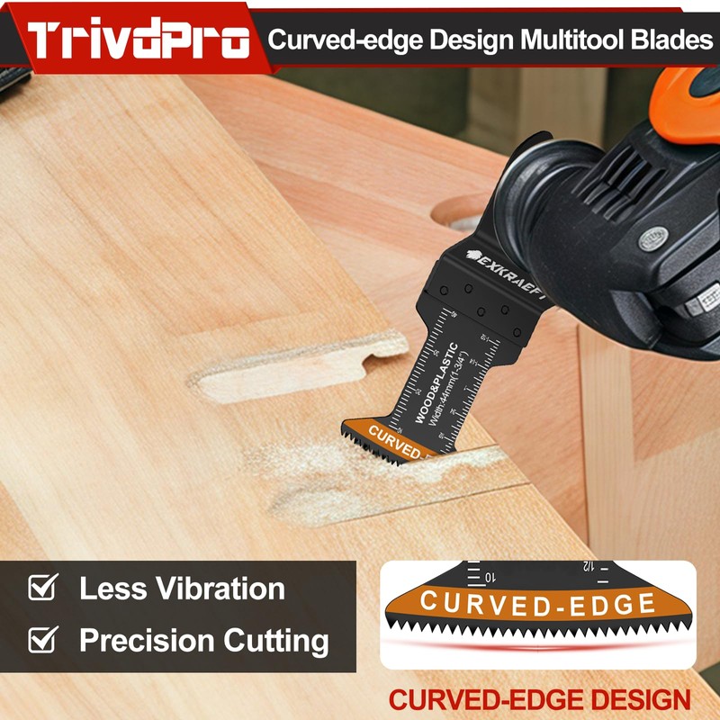 Oscillating Tool Blade Multitool Blades - TrivdPro 100pcs Multi Tool
