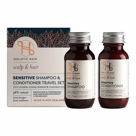 Holistic Hair Sensitive Shampoo & Conditioner Travel Set, 2 x 50ml