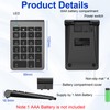 Bluetooth Numeric Keypad for Laptops - Portable Wireless Numeric Keypad