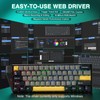 AULA WIN60 HE MAX - 60% Mechanical Gaming Keyboard Wired,