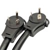 Parkworld 692361 RV (2) 30A to 50A V Adapter Cord,