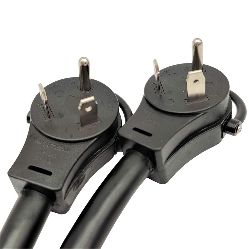 Parkworld 692361 RV (2) 30A to 50A V Adapter Cord,