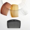 French Side Hair Twist Comb Plastic Decorative Hair Comb Clips