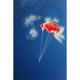 Douglas Rocket Universal Parachute Kit (Makes 2 Plastic Model Rocket Parachutes) Orange