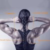 Fitness Neck Harness for Weight Training, Long Steel Chain and