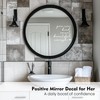 2 x You Are Kind Smart Bathroom Mirror Decal Salon
