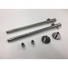 TMC 2 x 25-45cm Interchangeable stainless steel banksticks. Multi-base, point