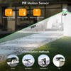 Clip On Solar Motion Lights Outdoor Waterproof, 800LM, 70 LED,