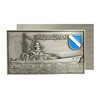 Battleship Scharnhorst (ship plaque), Metal