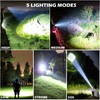 Rechargeable Flashlights 90,000 Lumens, Super Bright LED Flashlight High Lumens