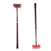 FISHSCALE GAFF CO 4ft Calcutta Bamboo Deck Brush (Red/Maroon/Black/White BLODFEST)