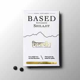 Based Pure Shilajit Tablets | Shilajit Superfood | Lab Tested For Purity | Helps Build Energy Levels | 60 Tablets | Dietary Supplement - Order Options: Buy 3 Get 2 FREE