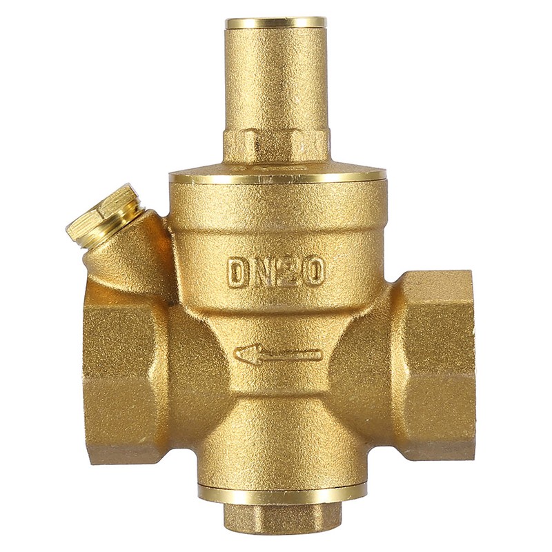 DN20 3/4" Adjustable Water Pressure Reducing Regulator Valve 1.6MPa