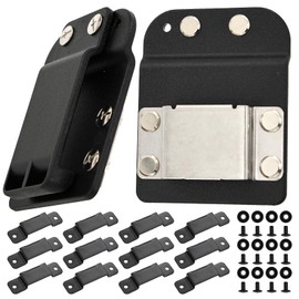 2PCS Tape Measure Holder for Belt, Tapes Measure Belt Clip, Belt Tool Holder for Measuring Tapes Drill, Impact Driver Any Tape Holster with a Clip.