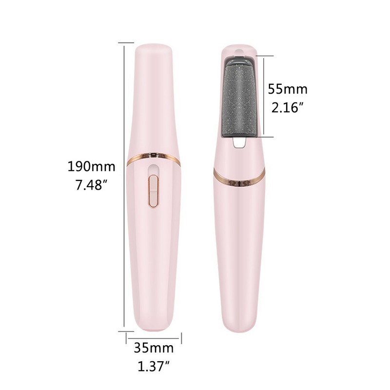Electric Callus Remover Electric Foot Care Pedicure Set LED Rechargeable