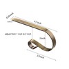 Christmas Stocking Holders Metal Mantel Stocking Hangers Adjustable Hanging Grip