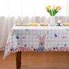 Easter Tablecloth, Easter Decorations for Home Bunny Easter Decor Happy