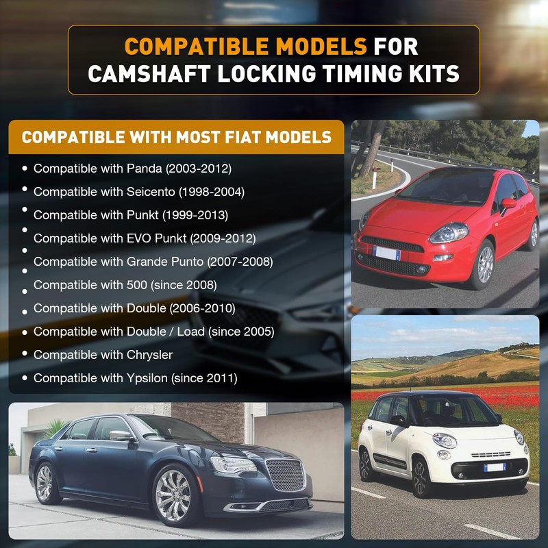 MOTOCOCHE Engine Timing Belt Tool Engine Alignment Tool for Locking